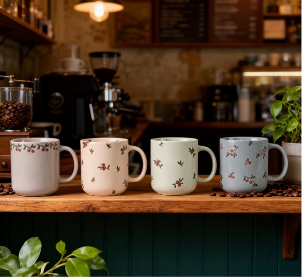 Procurando uma caneca prática e bonita? Descubra como a série exclusiva de canecas pintadas à mão da BYF pode adicionar alegria ao seu dia a dia!