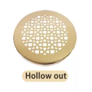 Tampa de jarra de vela de lata oca